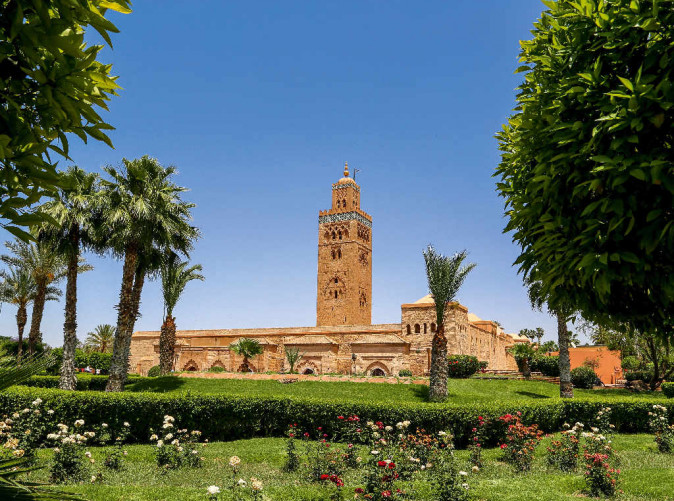 0013_Gärten der Koutoubia-Moschee in Marrakesch - Jérôme Rommé fotolia